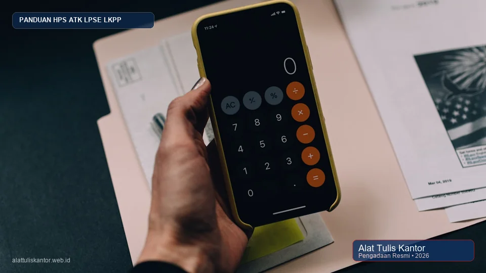 Cara Menyusun Harga Perkiraan Sendiri (HPS) Pengadaan ATK yang Akurat