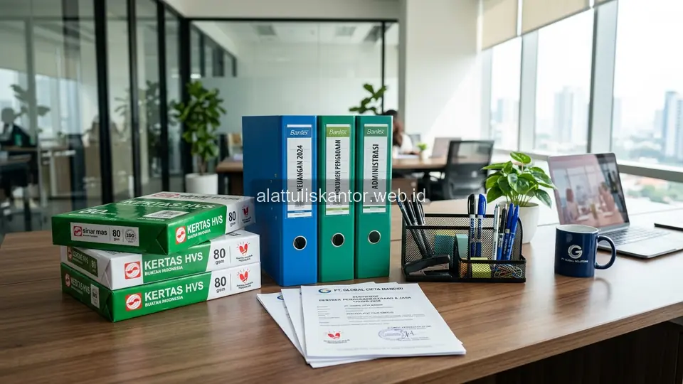 Daftar Merk Alat Tulis Kantor TKDN Tinggi yang Lolos Kualifikasi LKPP