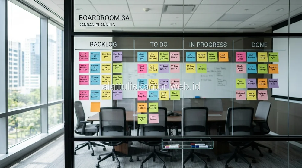 Memilih Sticky Notes Grosir dengan Perekat Kuat untuk Kanban Board Kantor