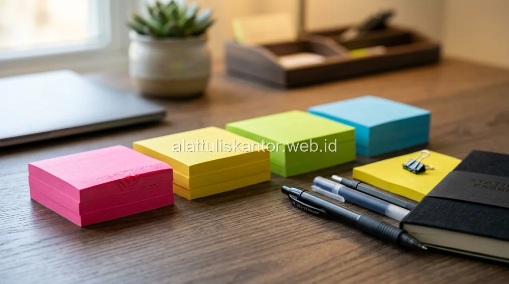 Varian Sticky Notes Grosir untuk Kanban Board