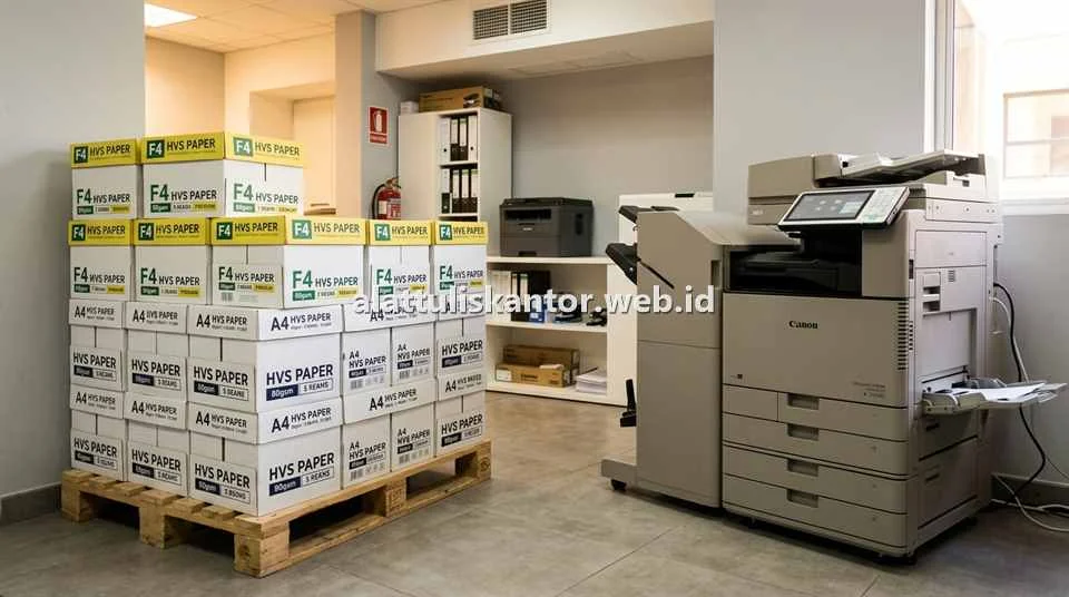 Cara Menyimpan Kertas HVS Agar Tidak Lembap dan Macet di Mesin Fotokopi