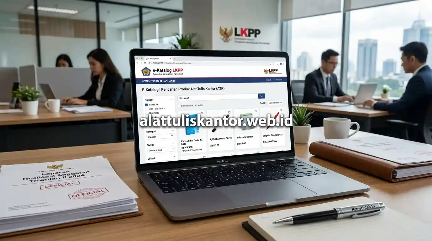 Cara Transaksi ATK E-Katalog