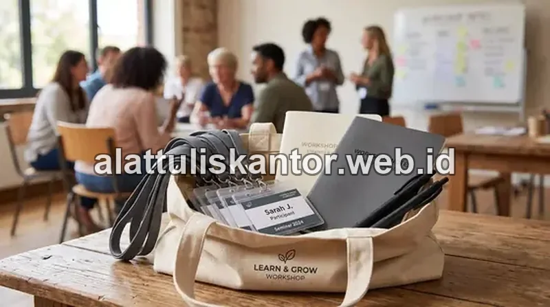 Menata Peralatan Meja Rapat yang Profesional untuk Menyambut Klien Penting